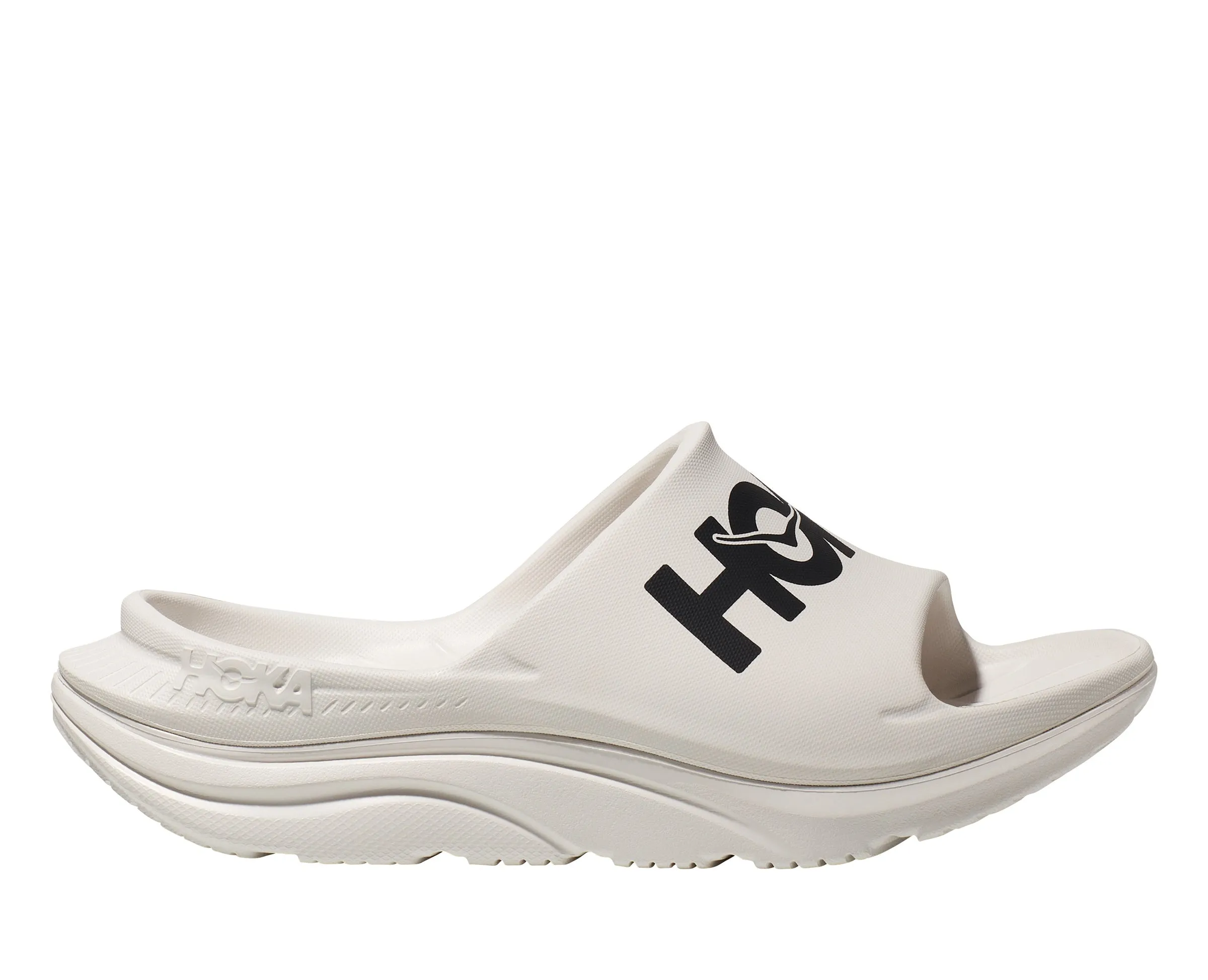 HOKA ORA ATHLETIC SLIDE 恢復拖鞋 白/黑 UNISEX 1155154WBLC