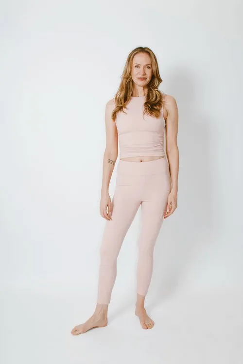 Hollie Watman Ruched Active Top Pink