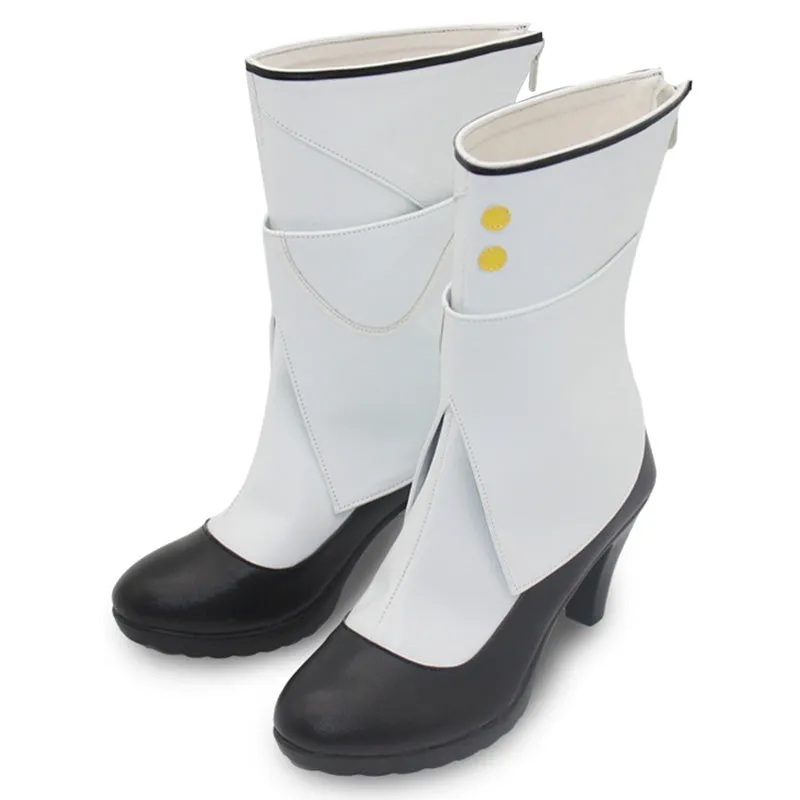 Honkai Impact 3rd Archives Discipline Aponia Nun Cosplay Shoes