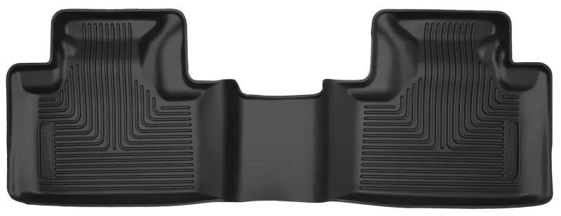 Husky Liners 2nd Seat Floor Liner X-Act Contour Plastic Black - Dodge Midsize SUV/Jeep Grand Cherokee 2011-15