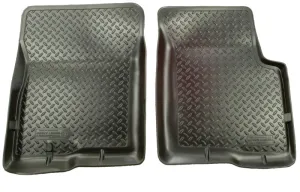 Husky Liners Classic Style Front Floor Liner - Black - 4WD - GM Fullsize SUV / Truck 1994-2005 - Pair