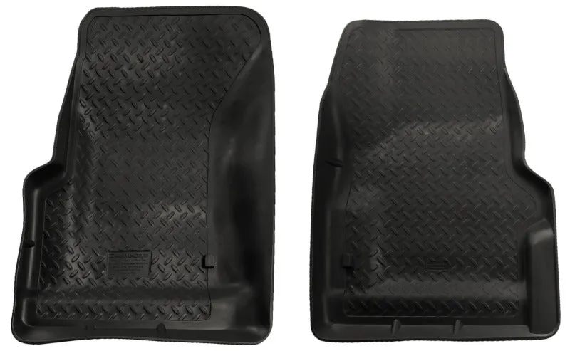 Husky Liners Classic Style Front Floor Liner - Black - Jeep Wrangler TJ 1997-2006 - Pair