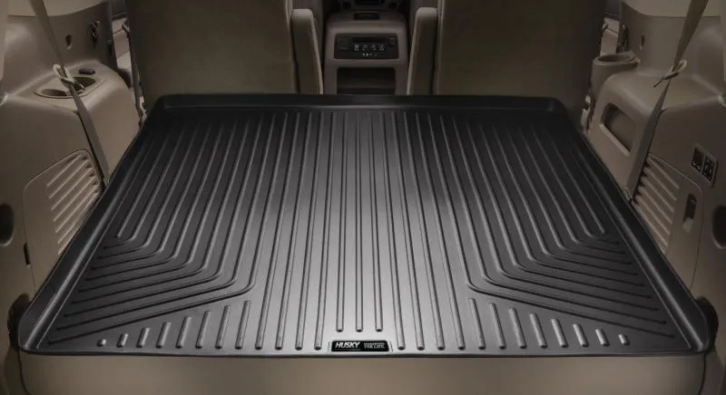 Husky Liners WeatherBeater Cargo Liner - Behind 2nd Row - Black - Mach-E - Ford Mustang 2021