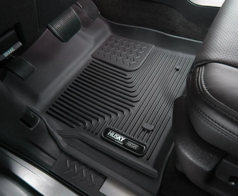 Husky Liners X-Act Contour 2nd Row Floor Liner - Black/Textured - 2-Door - Ford Midsize SUV 2021