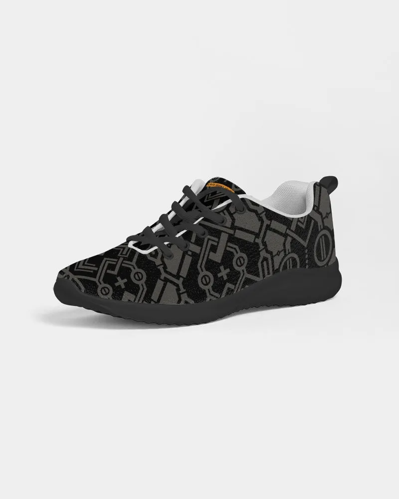 Industrial,  Men's Athletic Shoe - Black