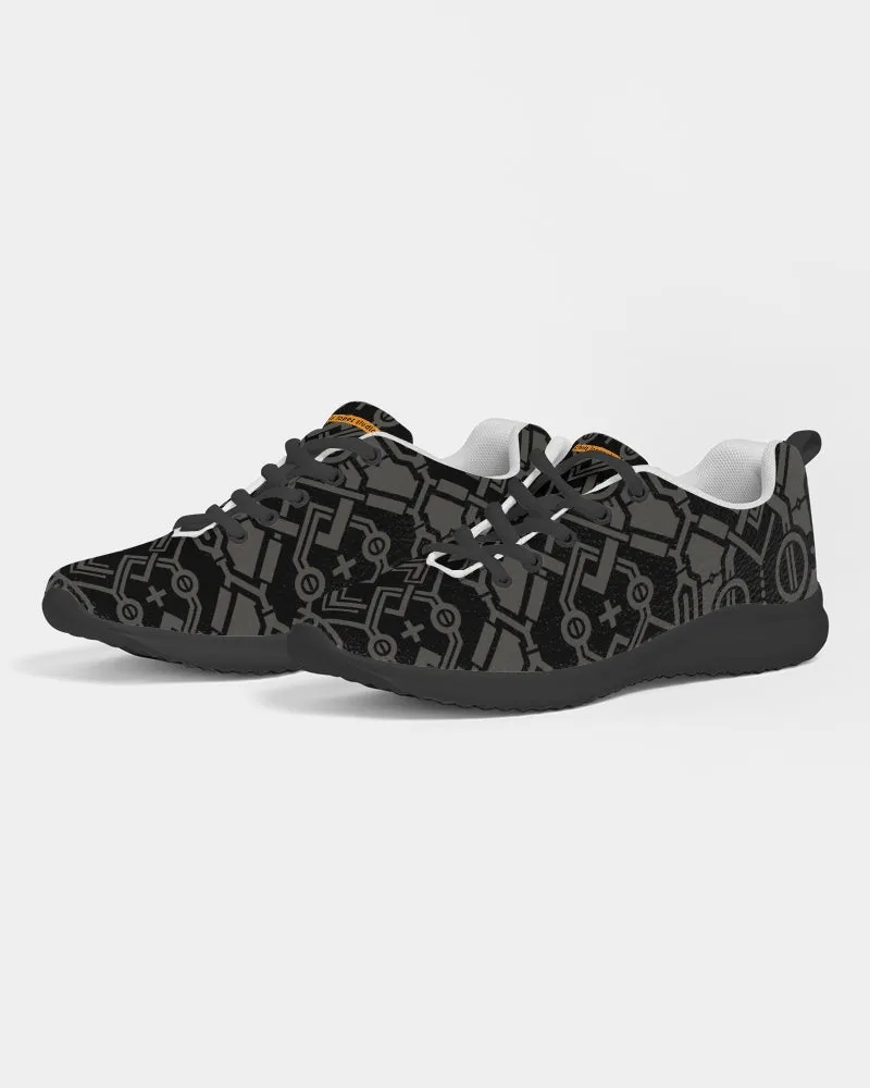 Industrial,  Men's Athletic Shoe - Black