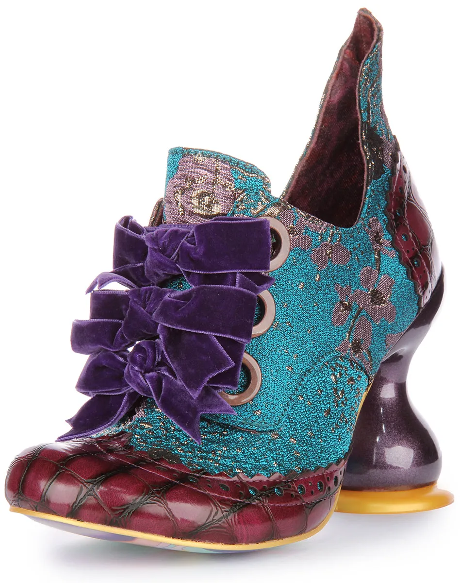 Irregular Choice Trapdoor In Blue Multi For Women