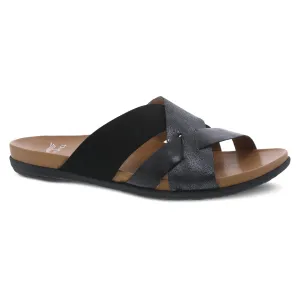 Joanna Strappy Sandal in Black Multi CLOSEOUTS