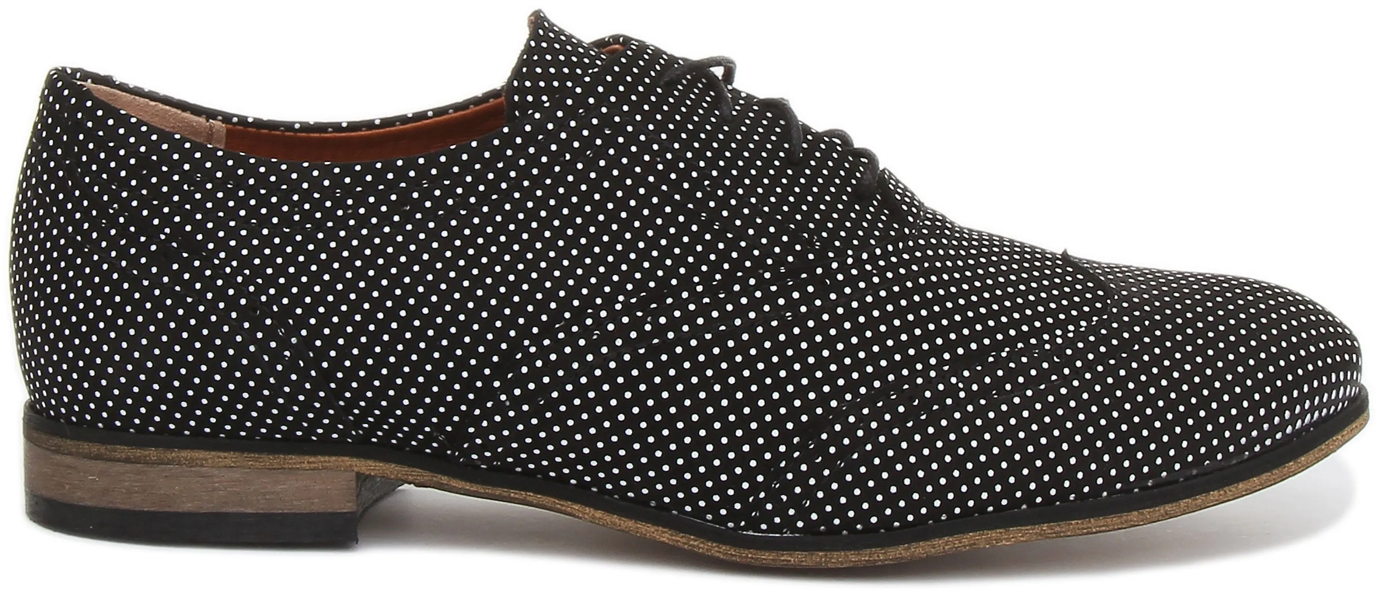 JUSTINREESS ENGLAND Kalina In Black Polka Dots For Women