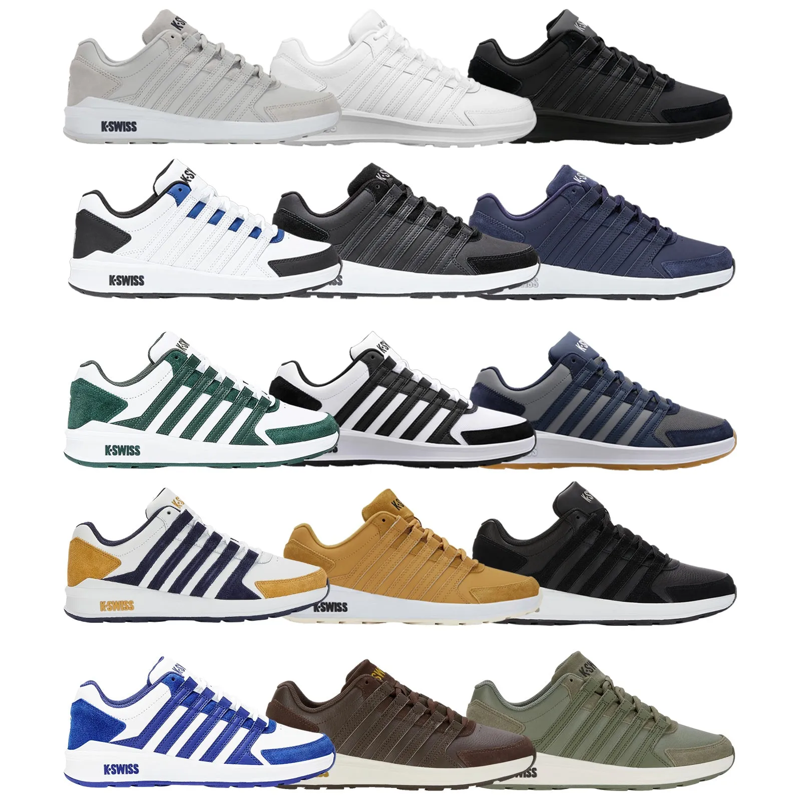 K-Swiss Mens Vista Trainers