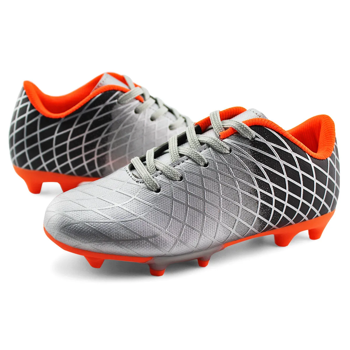 Kids Outdoor Soccer Cleats Lace-up