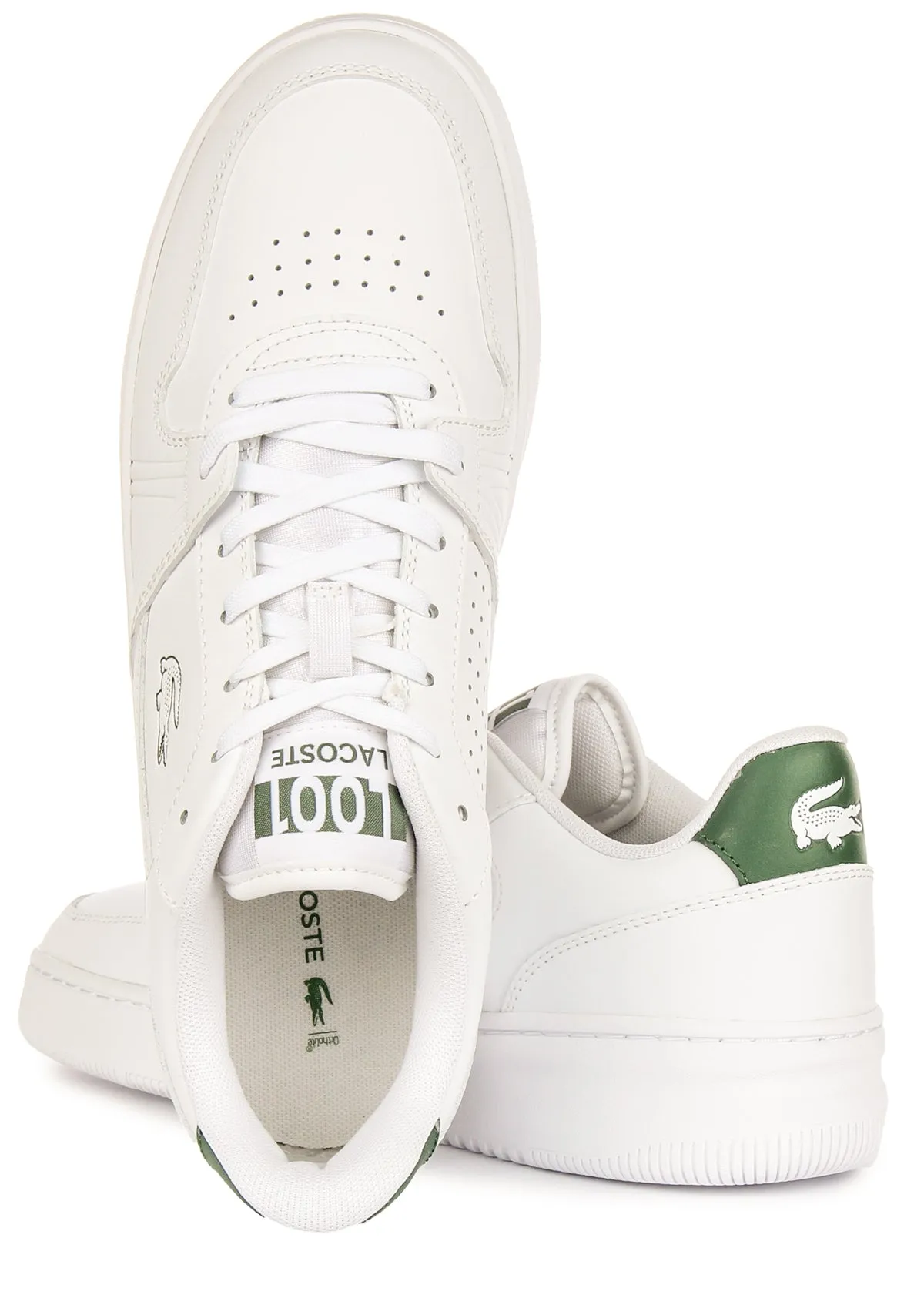 Lacoste L001 Set 224 In White Green For Women