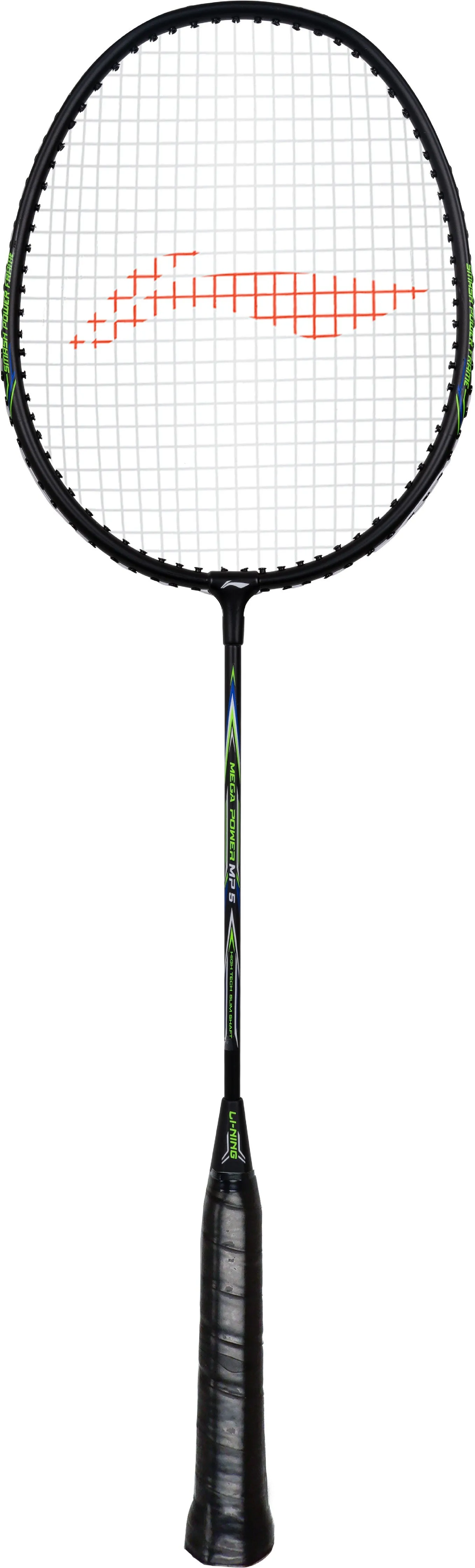 Li-Ning Mega Power MP 5 - Pack of 2   1 Full Cover Strung Badminton Racquet (Multicolor)