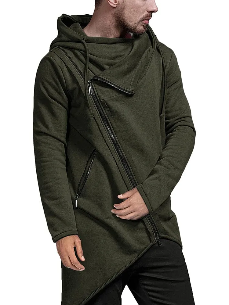 Lightweight Irregular Hem Pullover Hoodie (US Only)