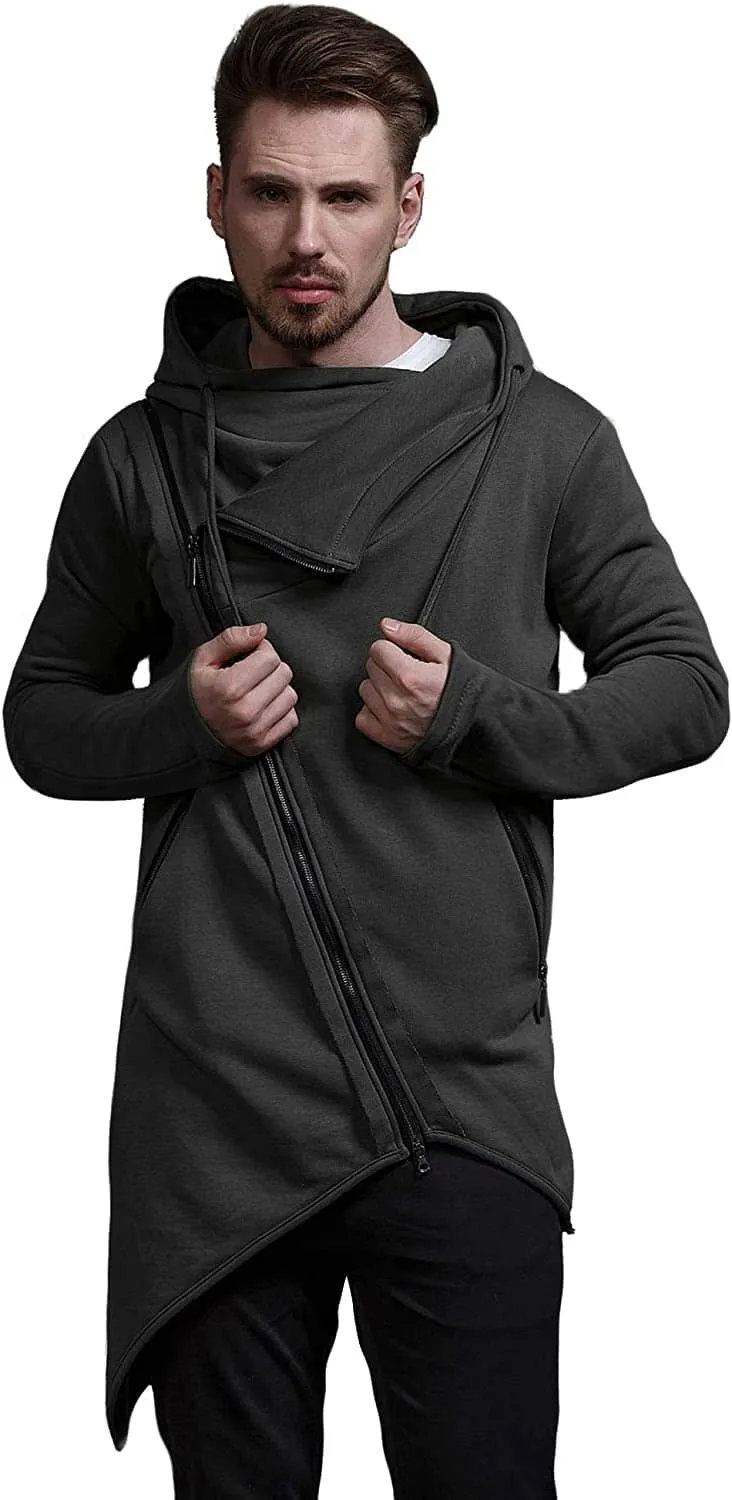 Lightweight Irregular Hem Pullover Hoodie (US Only)