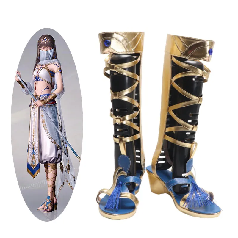 Love And Deep Space Protagonist God Of The Tides Shoes Cosplay Boots