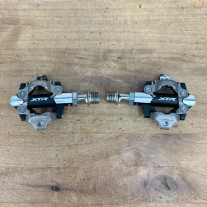 Low Mile! Shimano XTR PD-M9100 XC Race SPD MTB Clipless Bike Pedals 312g