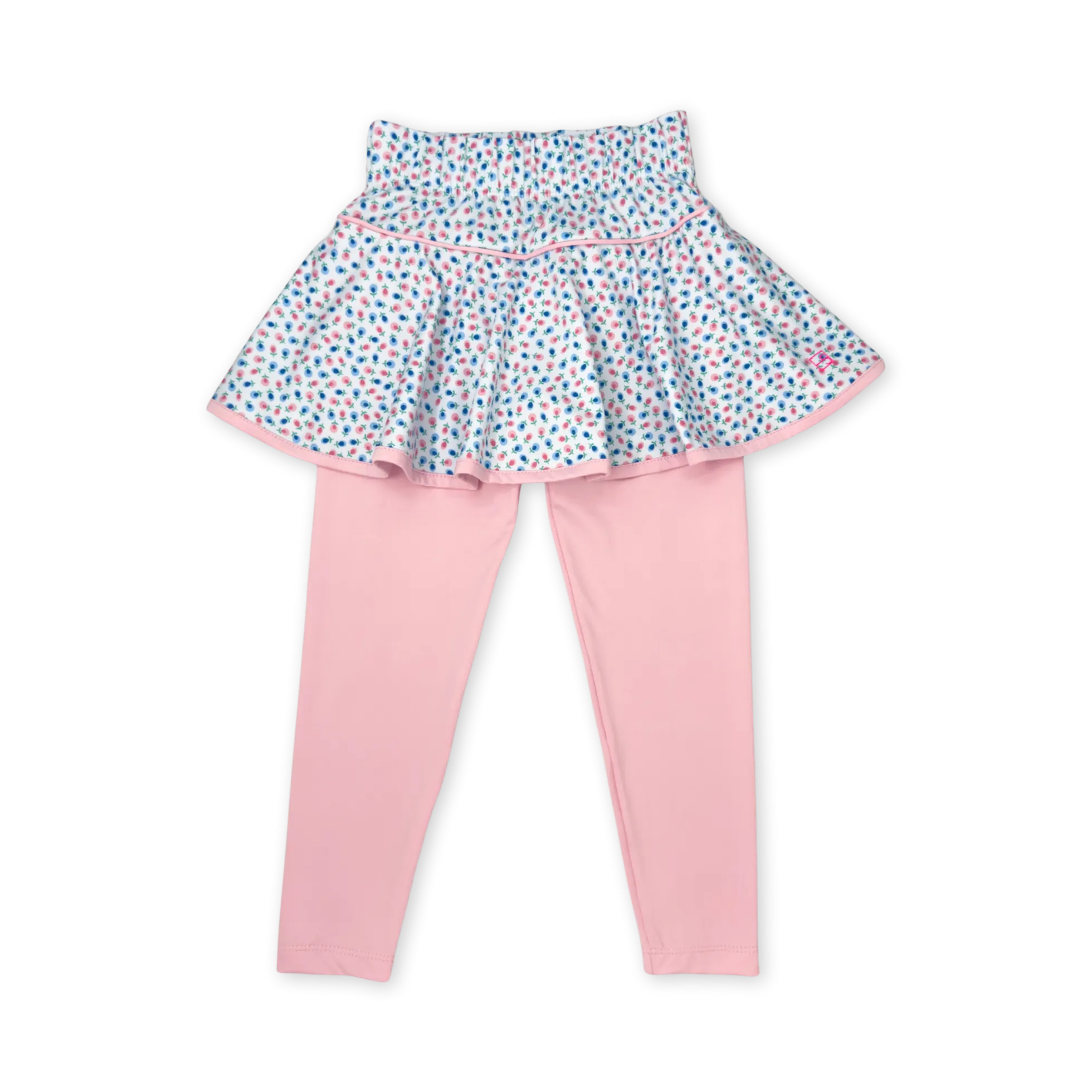 Mallory Legging Set- Kindness Blooms Floral, Cotton Candy Pink