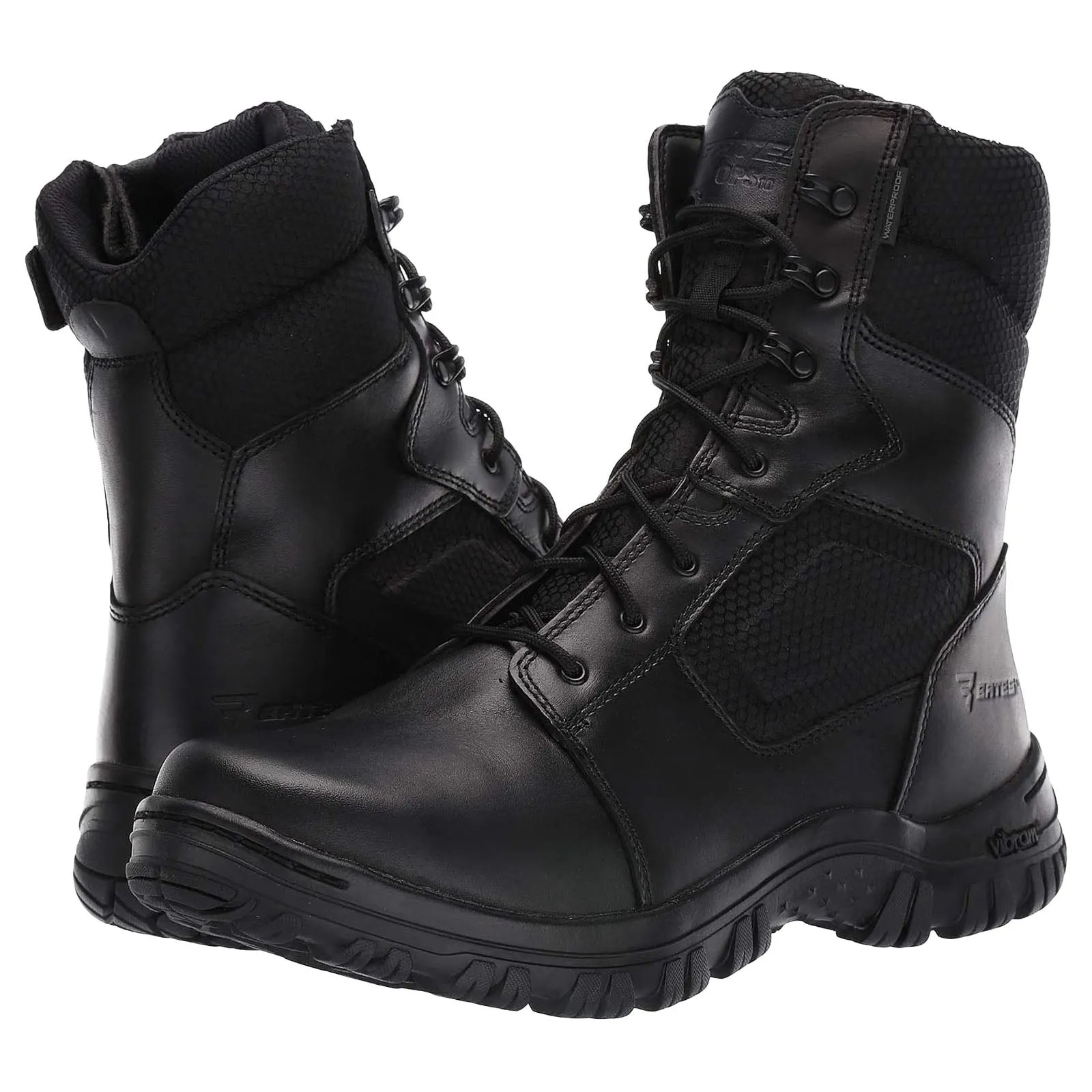 Manuever Waterproof Side Zip Leather Men's Ankle Boots