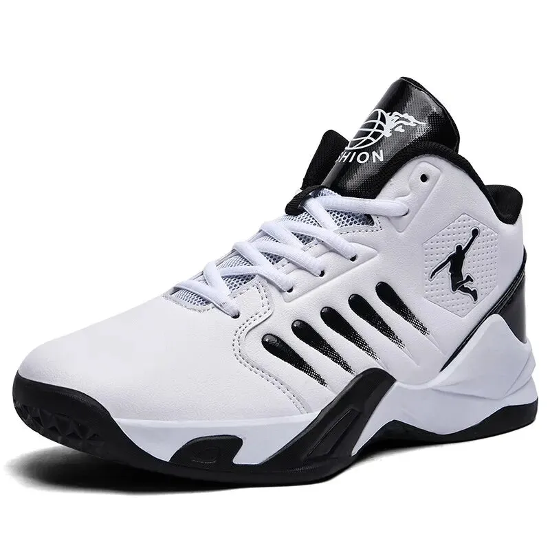 Men's Basketball Shoes: Breathable Cushioning Non-Slip Gym Sneakers 2024