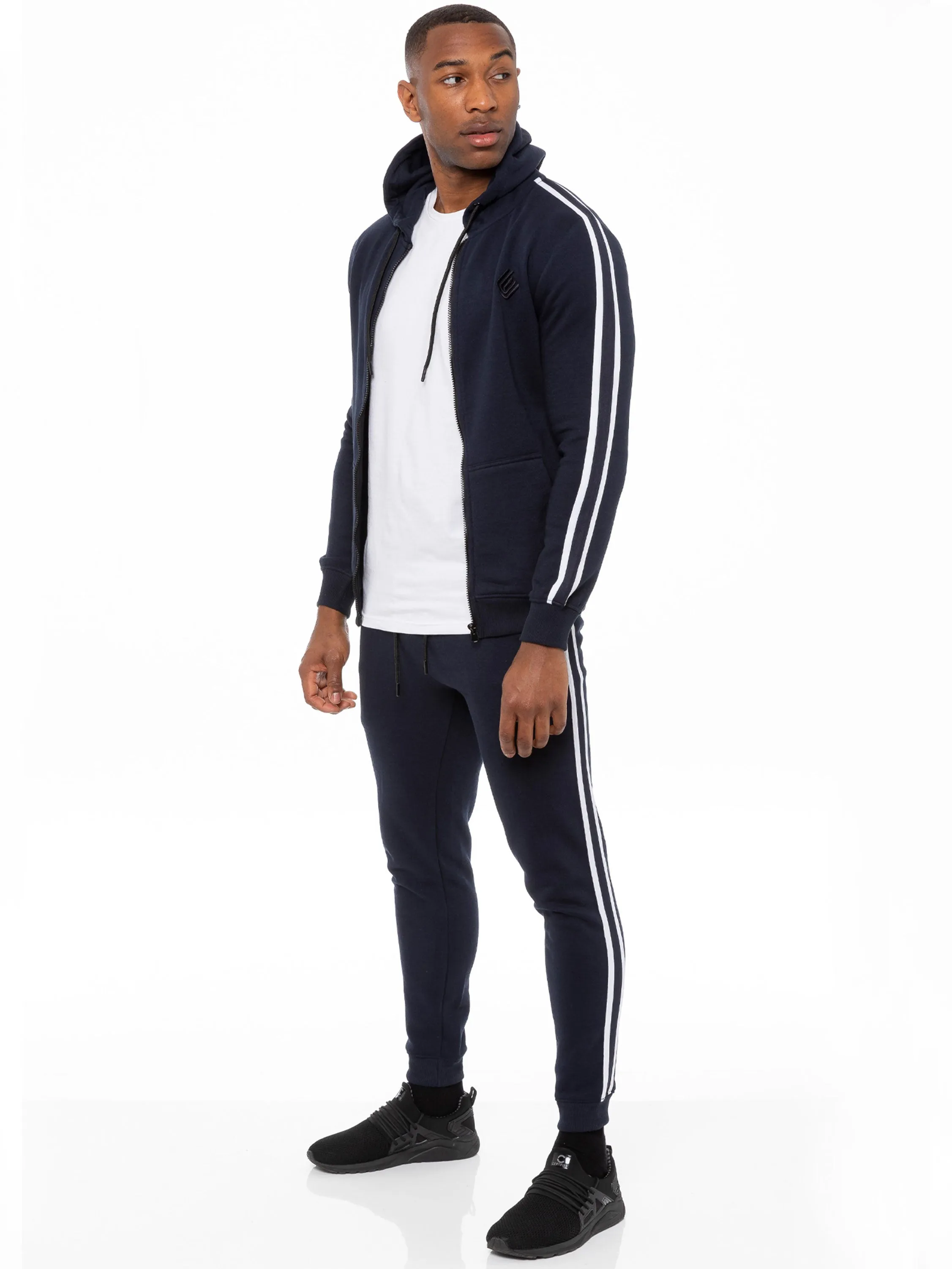 Mens Casual Zip Up Tracksuit Jacket | Enzo Designer Menswear