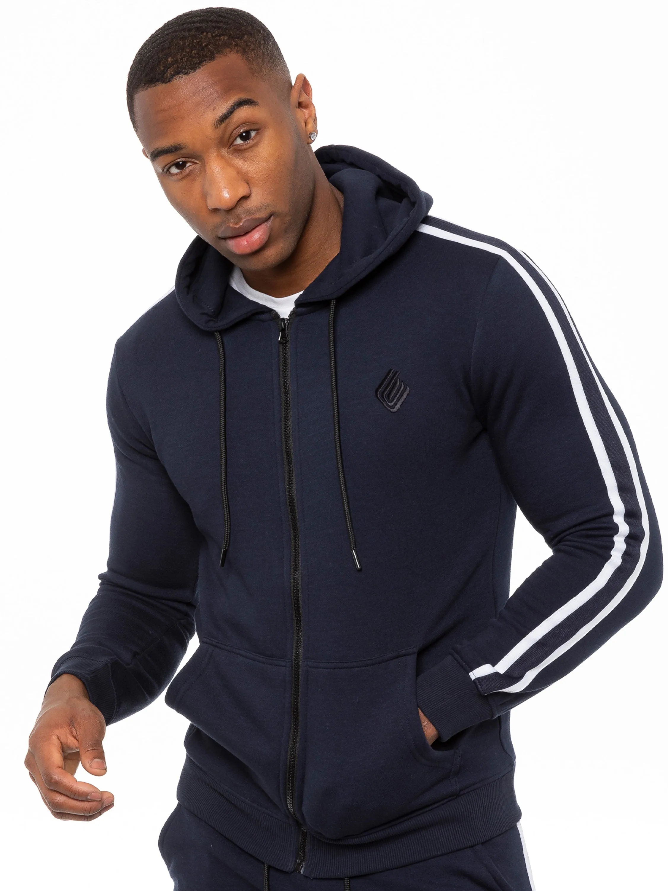 Mens Casual Zip Up Tracksuit Jacket | Enzo Designer Menswear