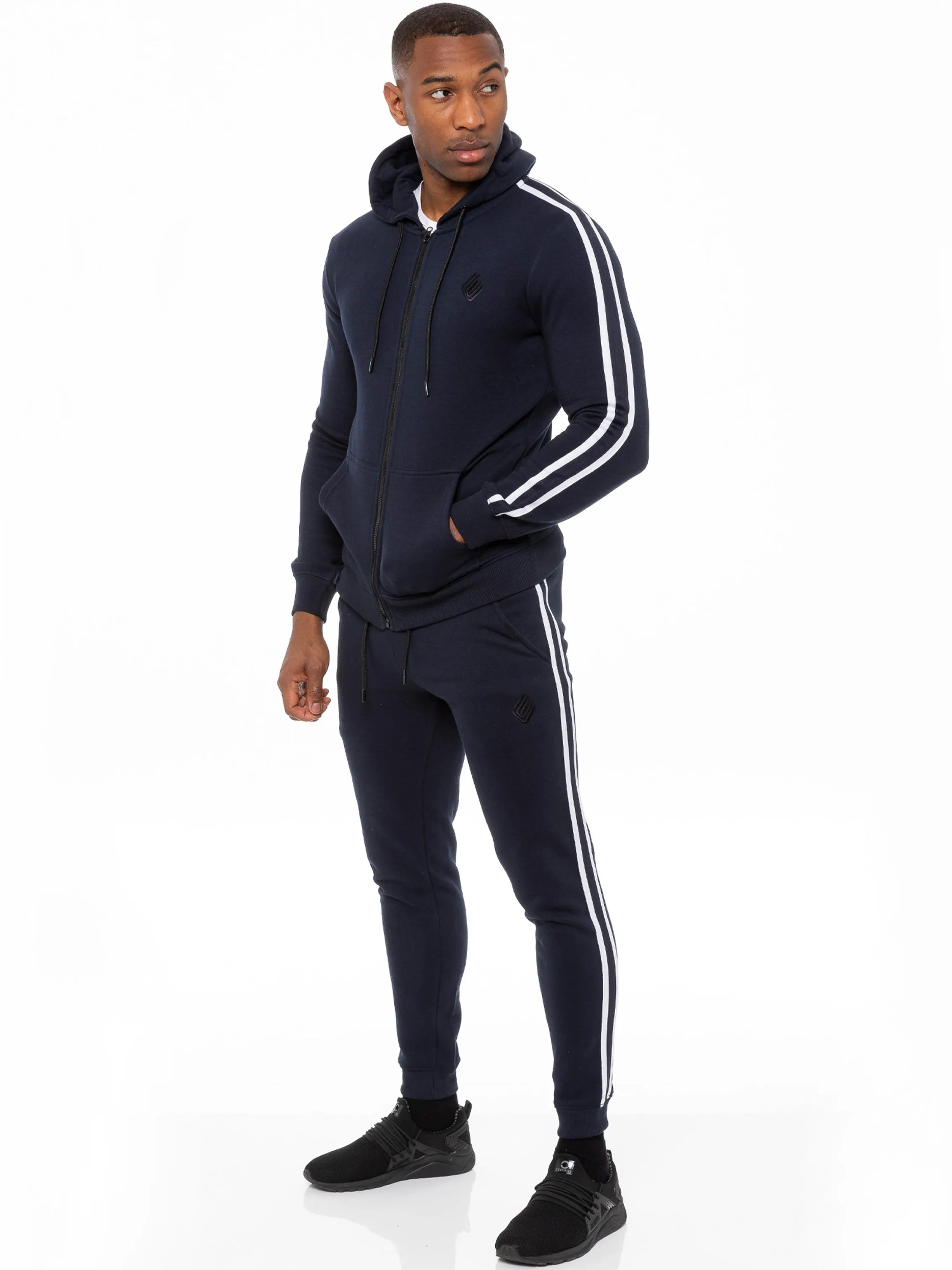 Mens Casual Zip Up Tracksuit Jacket | Enzo Designer Menswear