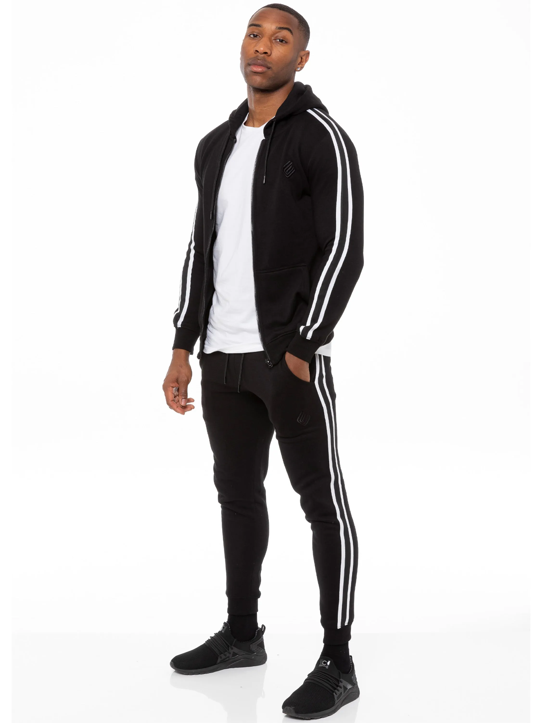 Mens Casual Zip Up Tracksuit Jacket | Enzo Designer Menswear