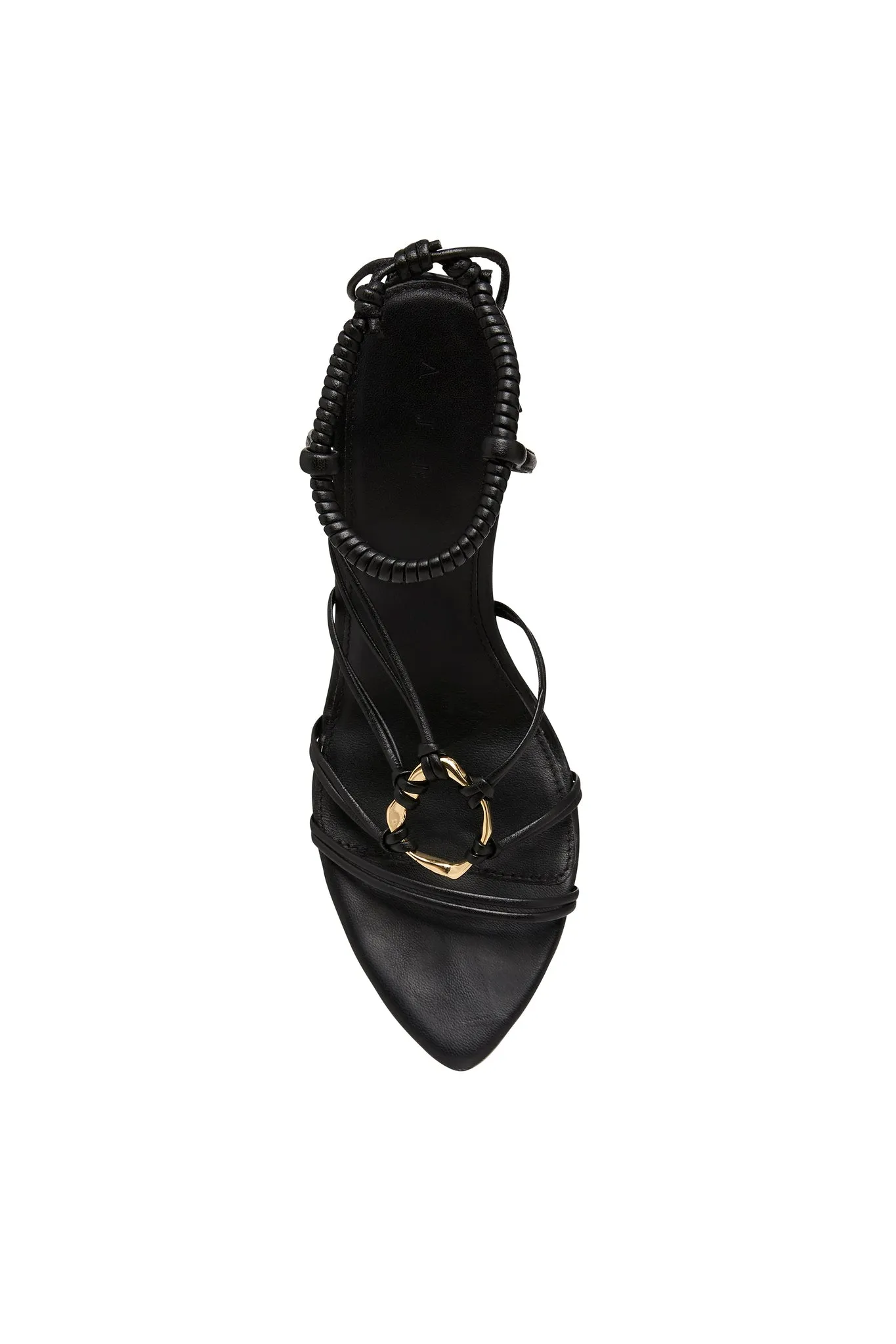 Mirage Leather Strappy Heel