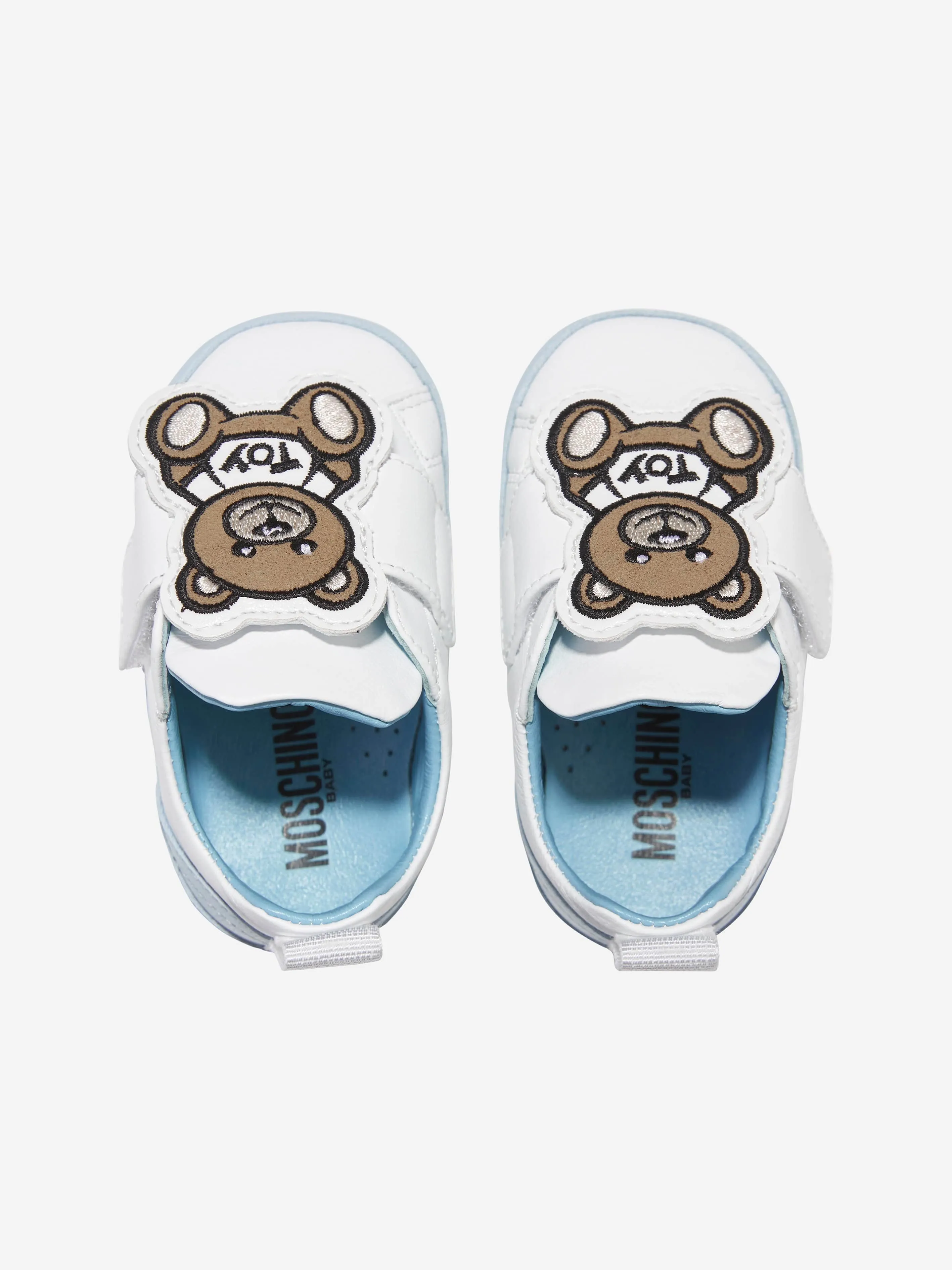 Moschino Baby Boys Teddy Bear Trainers in White