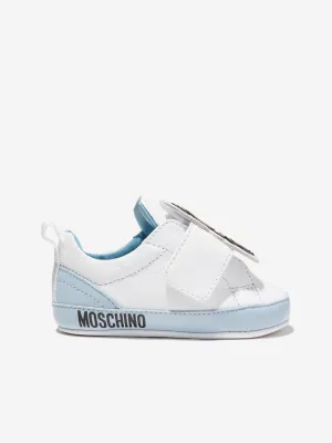 Moschino Baby Boys Teddy Bear Trainers in White