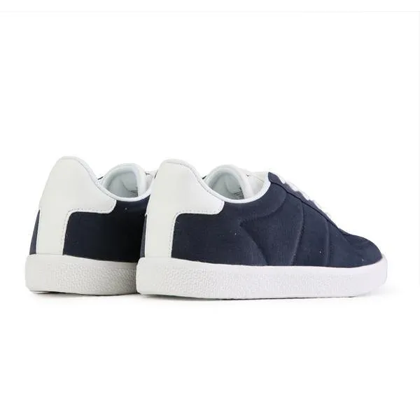 NAVY BLUE SUEDE BOYS SNEAKERS