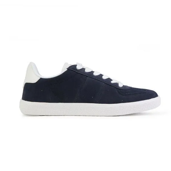 NAVY BLUE SUEDE BOYS SNEAKERS