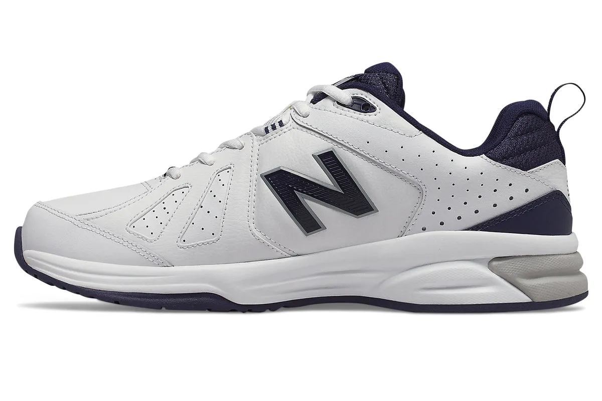 New Balance 624v5 4E White/Navy Mens