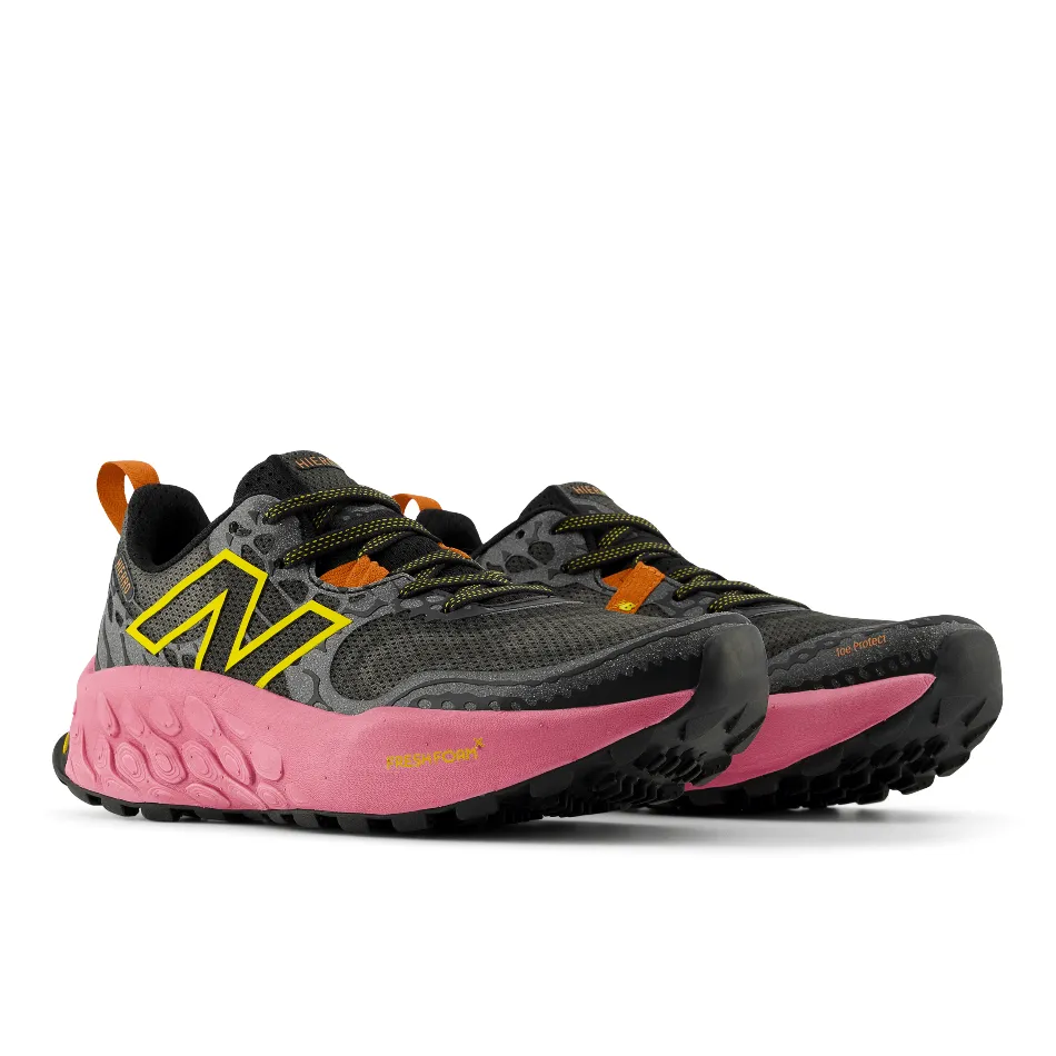 New Balance Hierro v8 Women's Trail Running Shoes in Black/Pink AW24