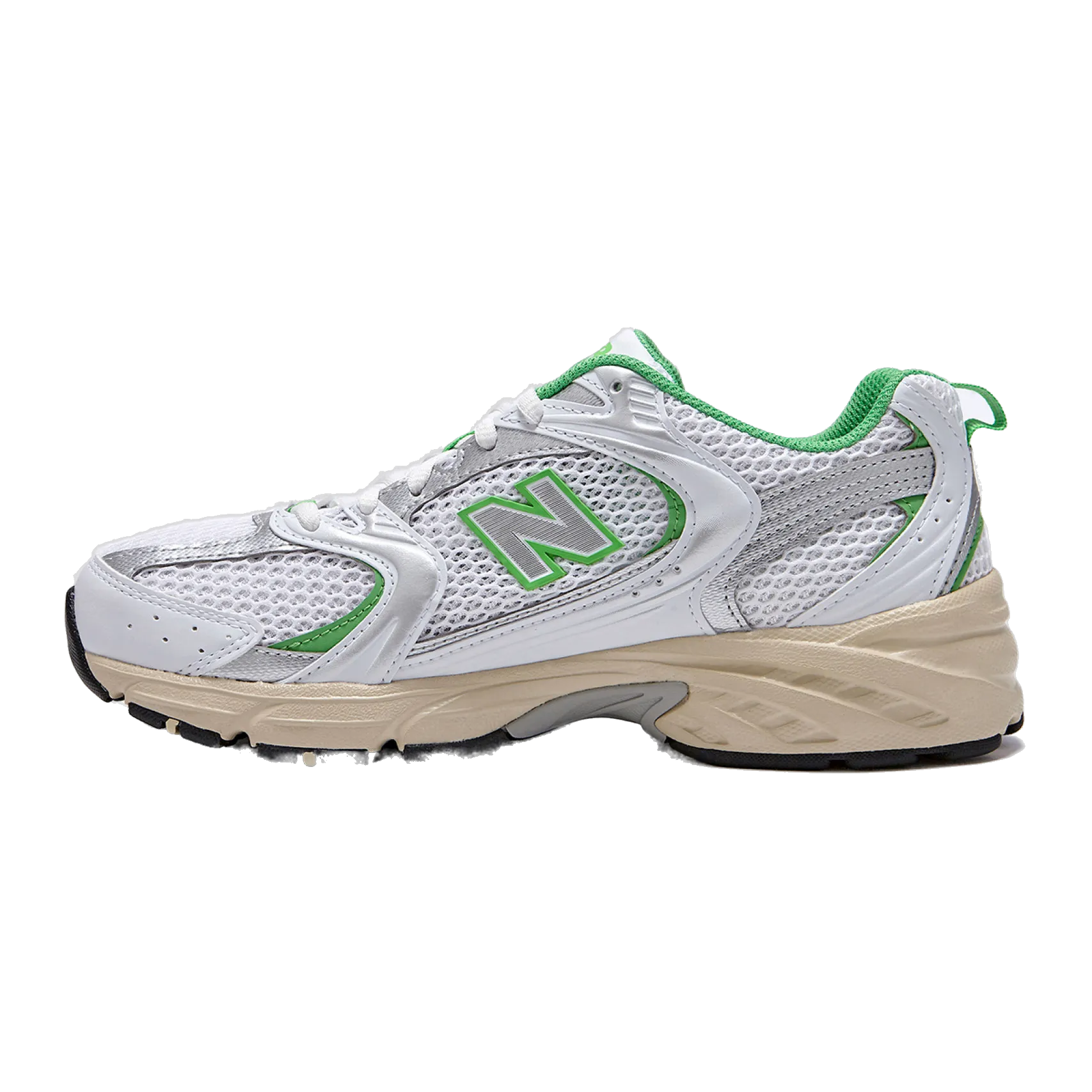 New Balance Men's 530 Shoes - White / Palm Leaf