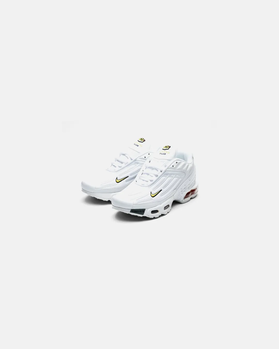 Nike Air Max Plus 3 White Vast Yellow Sneakers