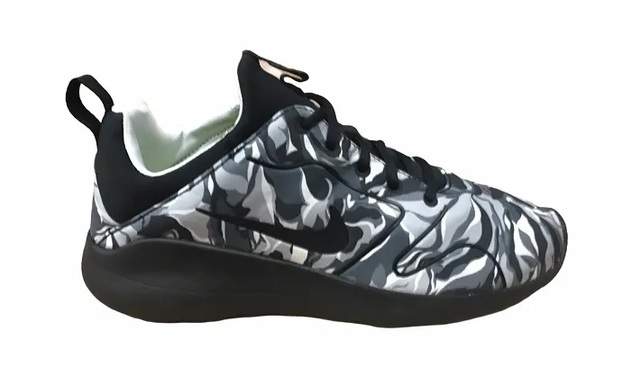 Nike scarpa walking da uomo Kaishi 2.0 Print 844837 001 grigio nero