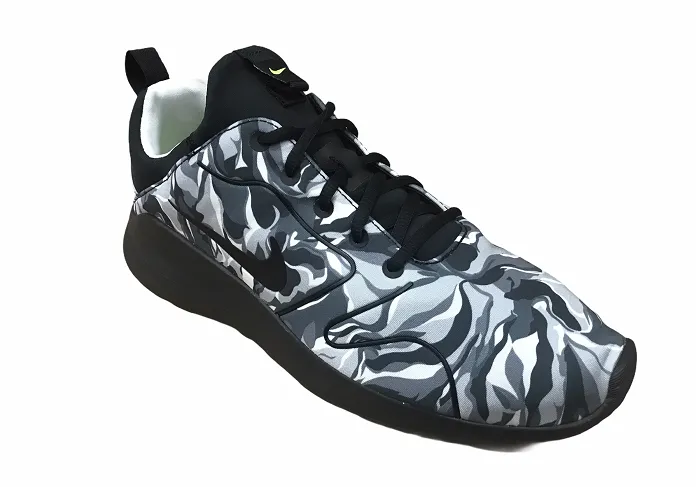 Nike scarpa walking da uomo Kaishi 2.0 Print 844837 001 grigio nero