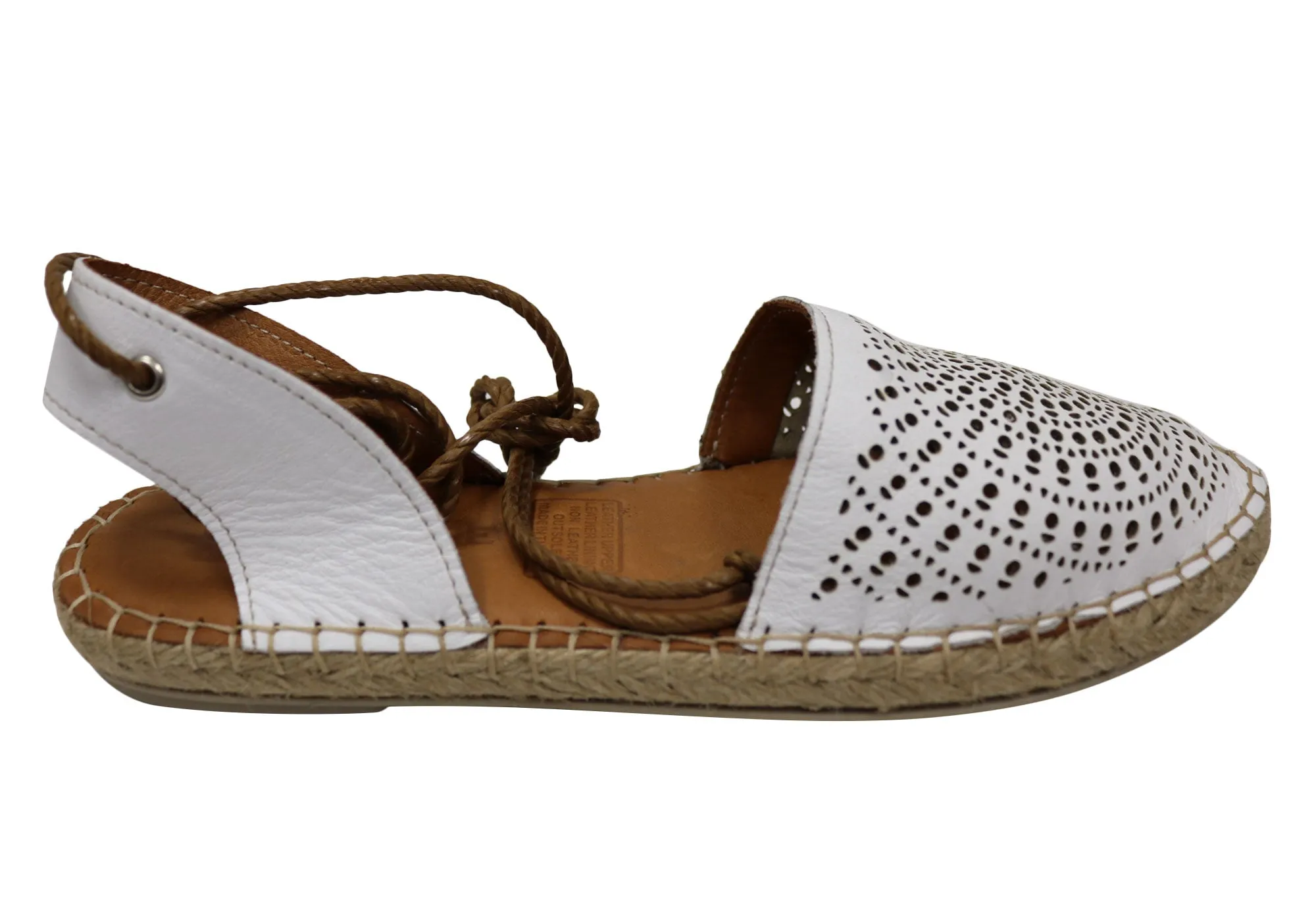 Orizonte Katie Womens Leg Wrap Comfortable Sandals