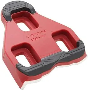 Positz Road Bike Cleats Compatible With Shimano Spd Pedals 4.5 Deg Float Red