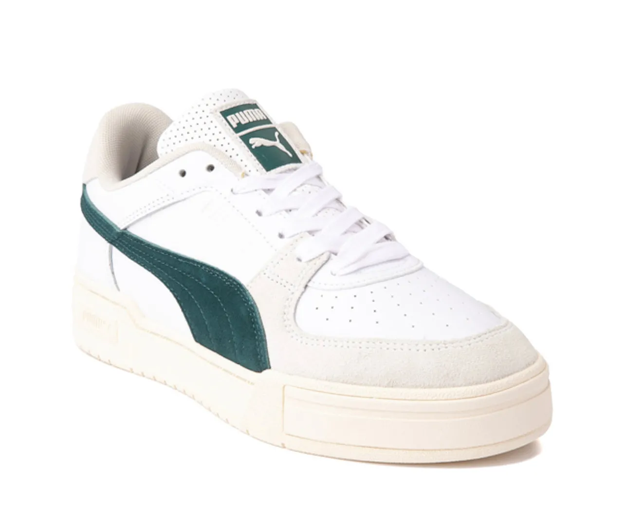 PUMA CA PRO IVY LEAGUE MEN -WHITE -VARSITY GREEN -WHISPER