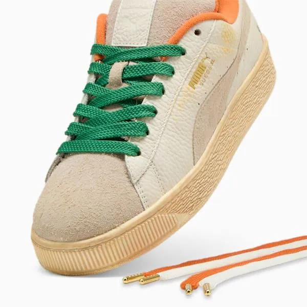 Puma Men's Carrots Suede XL II Shoes - Warm White / Rickie Orange