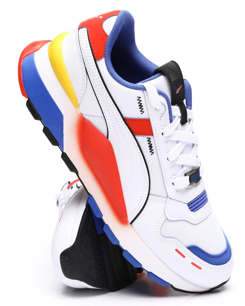 PUMA RS  2.0 GEN  - MEN /WHITE-RYAL SPHIRE -WARM EARTH