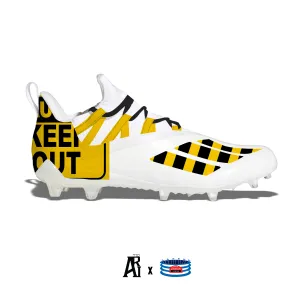 "Keep Out" Adidas Adizero 11.0 Football Cleats