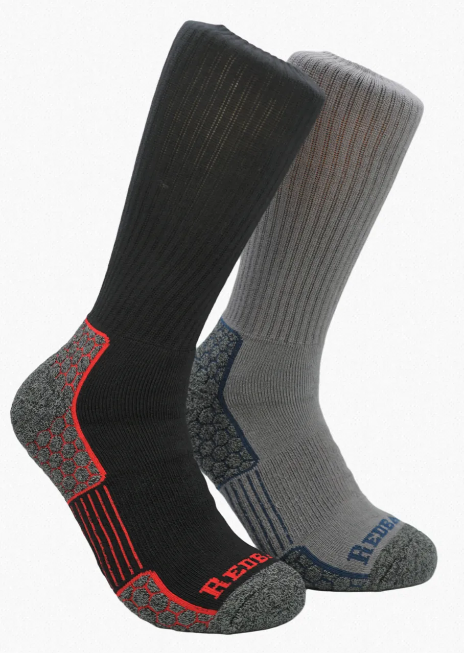 Redback Mens Hex Elite Crew Sock