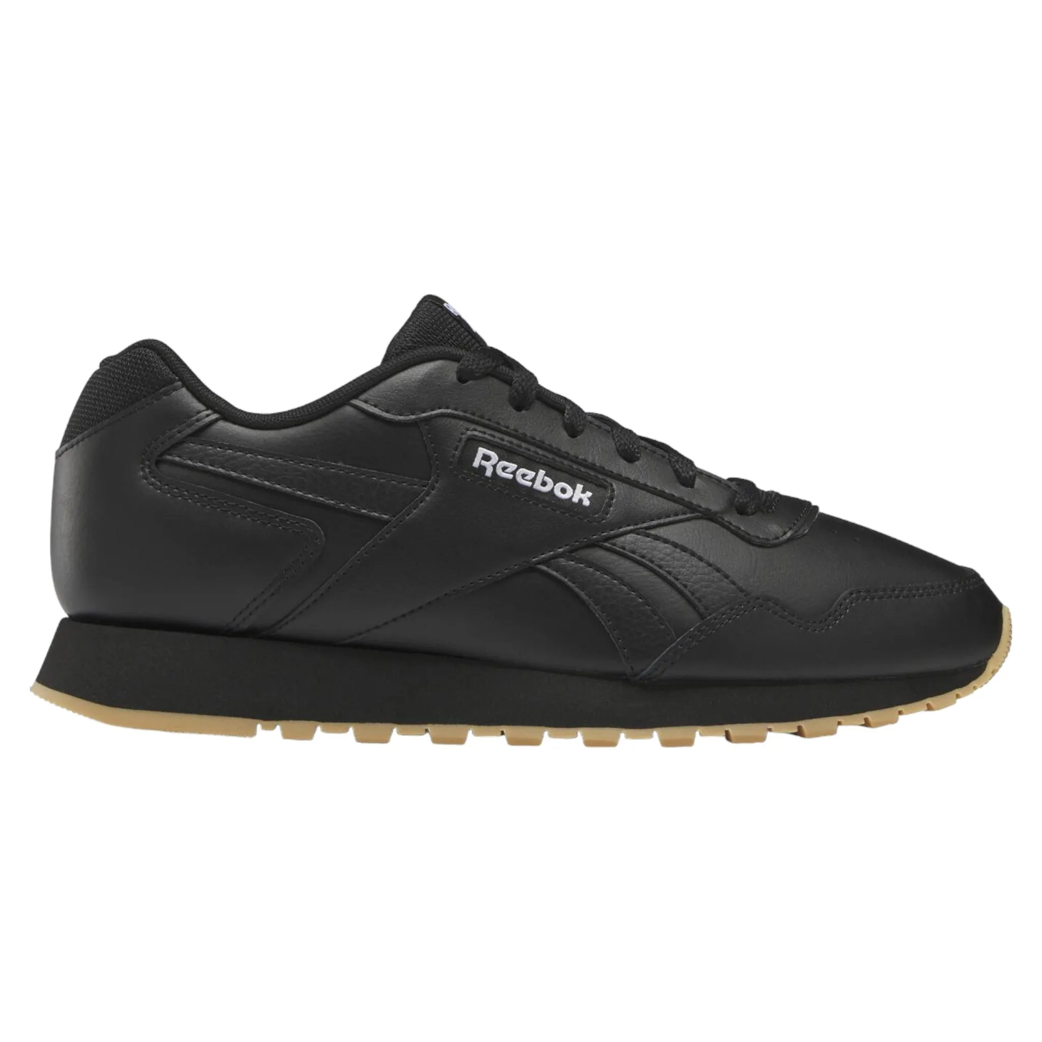 .Reebok Mens Royal Glide Black/White/Gum - (100010030) - RGL - R1L3