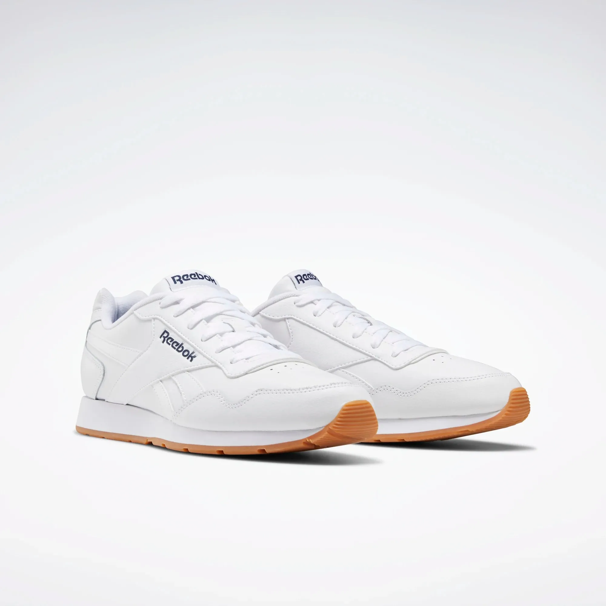 .Reebok Mens Royal Glide White / Collegiate Navy / Gum - (DV5412) - DVI - R1L5