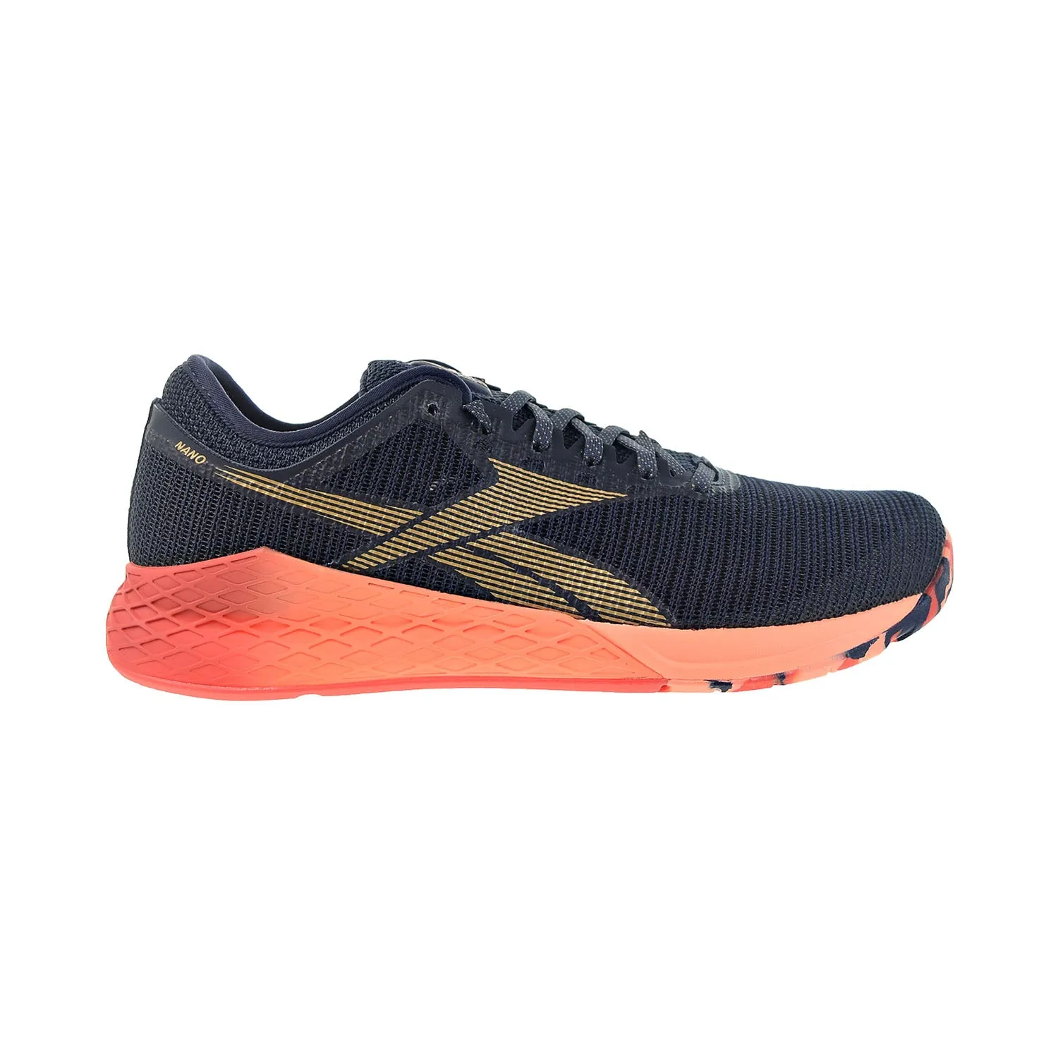 Reebok Nano 9 Men's Training Shoes Heritage Navy-Rosette-Sunglow