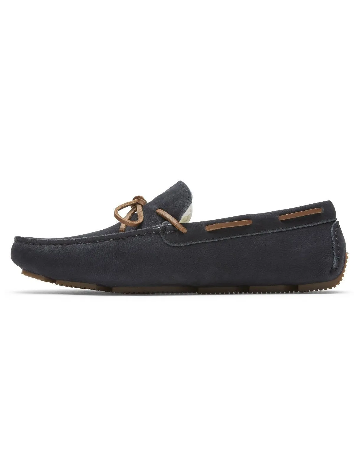 Rockport Men's Rhyder Tie Slipper Loafer Navy CI7201